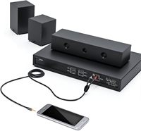 Câble Audio 3.5mm à 2 RCA de haute qualité mâle à mâle plaqué or 3.5mm Aux à 2 Rca câble stéréo Hifi pour lecteur Dvd