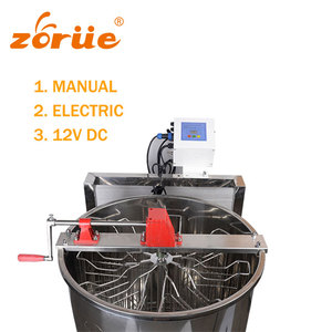 8 khung ba-điện của nhãn hiệu/điện 220V/DC 12V mật ong vắt với 250W VFD động cơ & giỏ thép không gỉ Điều kiện Mới - Product Image 4