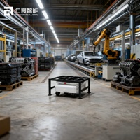 Robot AGV à levage latéral haute vitesse pour la logistique à grande échelle, les usines de fabrication et le commerce de détail