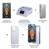 Kit d'Impression pour Machine de Sublimation 3D Sumashi Personnalisée pour Coques de Téléphones Mobiles
