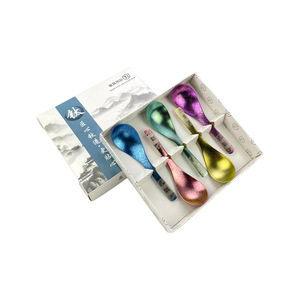 Cuchara de titanio puro con diseño de nube auspiciosa, resistente al calor, para uso doméstico, para comer, beber, sopa, regalo - Product Image 4