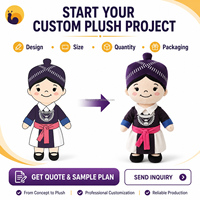 Produsen Boneka Plush Kustom OEM Sesuai Standar CPSIA Grosir Boneka Isi Dakron Mainan Plush Personalisasi Desain Kustom USA EU