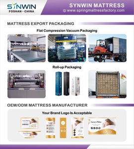 Phật sơn nhà sản xuất căn hộ nhà trường khách sạn mật độ cao Bộ nhớ bọt nén cuộn lên trong hộp nệm - Product Image 5