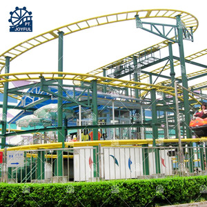 Montaña rusa giratoria suspendida para exteriores de 320m con 20 asientos, pista alta de 11,2 M para proyectos emocionantes de parques de atracciones - Product Image 4