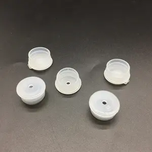 Transparent plastic inner plug insert plastic stopper for cosmetic lotion bottles