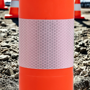 高反射オレンジフレキシブル交通デリニーターPU道路交通警告ポスト - Product Image 4