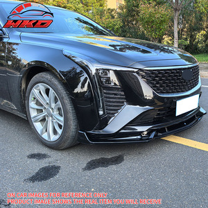 Adapté pour Cadillac CT5 25-26, Spoiler de pare-chocs avant en fibre de carbone de luxe, 3 pièces, Accessoire extérieur de haute qualité - Product Image 3