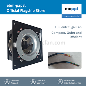 Ventilateur à vitesse variable ebmpapst K3G280-BD14-N2 pour convertisseur de métro, ventilateur de rénovation à économie d'énergie EC - Product Image 2