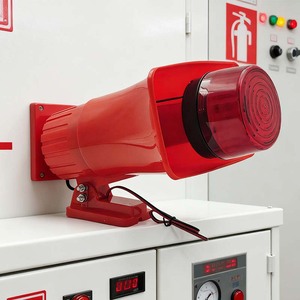 Alarma de sirena de seguridad con sonido y luz 5C-115 Alarma automática de incendio para ventana de puerta de casa para sistema de seguridad - Product Image 5