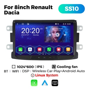 Navifly SS10 Linux âm thanh xe hơi RCA màn hình cảm ứng đài phát thanh khung Wifi BT Màn hình Màn hình cảm ứng cho 8inch Renault Dacia - Product Image 2