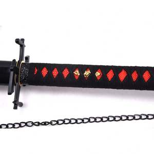 Vente chaude BLEACH Kurosaki Ichigo <span class=keywords><strong>Ban</strong></span> <span class=keywords><strong>Kai</strong></span> Anime épée pour Cosplay jouet épées Collection - Product Image 4