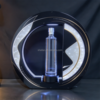 Présentoir Lumineux LED en Acrylique pour Bouteilles, Support Rechargeable pour Présentation de Champagne, Idéal pour Décoration VIP de Boîte de Nuit