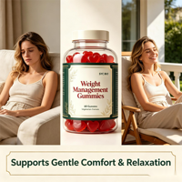 Gummies SYC OEM à base de fibres végétales pour la gestion du poids chez l'adulte - 60 gummies/flacon - Soutien métabolique et bien-être quotidien