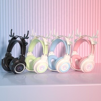 New America SY-G35 filaire casque détachable Microphone 3.5mm Hi-Fi stéréo basse cuir métal affichage numérique éclairage RVB ANC