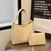 Kalanta 2025 Frauen Einkaufstasche Umhängetasche Frauen Handtaschen Schulter Eimer tasche Set Geldbörsen PU Trend Mode Daily Life Frauen tasche