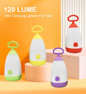 Mini lanternes de Camping à Led, plusieurs couleurs, 120 lumens, pour fête d'enfants, avec fonction Sos