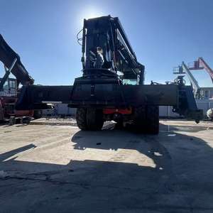 รถเครนตู้คอนเทนเนอร์มือสองราคาถูก Kalmar 45 ตัน รุ่น Reach Stacker DRD450 DRF450 DRT450 พร้อมเครื่องยนต์ดีเซล Cummins QSM11 - Product Image 4