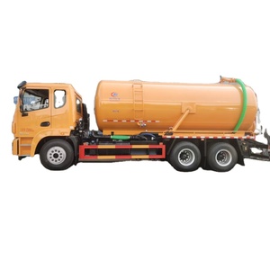 Camión de Succión de Aguas Residuales DongFeng con Doble Puente Trasero, 20 Metros Cúbicos, Eficiente para la Recolección de Aguas Residuales - Product Image 1