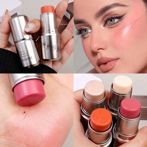 Diamond Highlighter Stick Face Contour Shimmer Highlighter Stick 4 colores Venta al por mayor Brighten Highlighter Maquillaje - Product Image 3