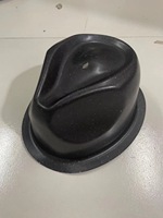 Support de chapeau Fedora en forme de paquet, support de chapeau en PVC noir