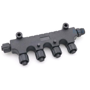 Connecteur en T NMEA2000 à double chute Connecteur M12 N2K scellé IP67 pour caméra de sécurité/détecteur de fumée - Product Image 2