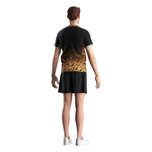 เสื้อยืดมวยไทยแบบครอป น้ำหนักเบา พิมพ์ลายแบบซับลิเมชั่น สำหรับผู้ชาย ฝึกซ้อม - Product Image 6