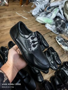 Zapatos Escolares Negros para Niños, Suela Blanda, Cómodos, Zapatos de Cuero para Niños, Zapatos de Fiesta Unisex, Diseño Mixto, Venta al por Mayor - Product Image 5