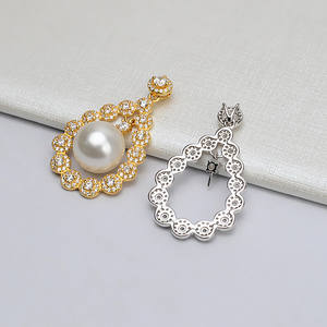 Soporte para Colgante de Plata S925 Retro Hecho a Mano, Estilo Palacio, Accesorios de Joyería de Perlas DIY, Perlas Sueltas para Mujer, Producto Semiacabado - Product Image 2