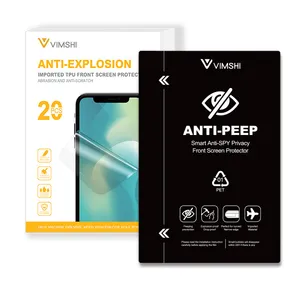 VIMSHI 120x180mm Anti Peep Espion Spy Lamina Privacy Sheet TPU Screen Protector Clear Soft Hydrogel Films For Cutting Machine