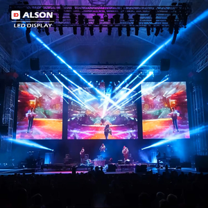 Écrans LED géants ALSON haute luminosité, étanches, P2.6, P2.9, P3.91, pour location intérieure/extérieure, murs vidéo LED pour concerts, scènes vidéo - Product Image 1