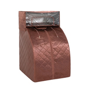 Venta al por mayor <span class=keywords><strong>Sauna</strong></span> de infrarrojos portátil Spa, una persona en casa <span class=keywords><strong>Sauna</strong></span> de cuerpo completo con almohadilla de pie de calefacción - Product Image 3