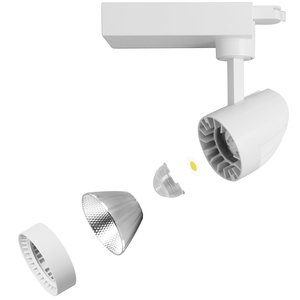 Spot encastré LED COB de haute qualité, couleur réglable, sans cadre, pour hôtels. - Product Image 4