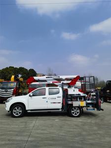 Véhicule de travail aérien basé sur un pick-up Isuzu, 13,5 mètres, pour l'<span class=keywords><strong>arboriculture</strong></span> et l'entretien paysager - Product Image 4