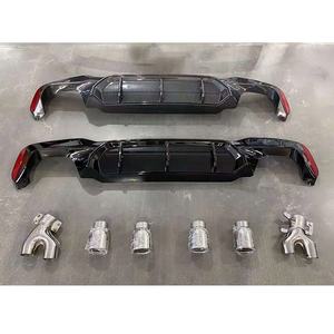 Kit paraurti per <span class=keywords><strong>BMW</strong></span> <span class=keywords><strong>5</strong></span> <span class=keywords><strong>serie</strong></span> G30 <span class=keywords><strong>2017</strong></span> 2018 2019 2020 2021 anno di aggiornamento M5 paraurti anteriore spoiler ala griglia ABS nero modello - Product Image 4