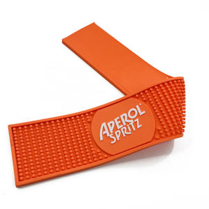 Apero Sprit = Liquid Proof Logo kustom timbul promosi Bar Drip Mat - Product Image 2