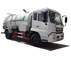 Cina Pemasok Harga Rendah Muti-Fungsi 2 As Roda Vakum Limbah Tinja Suction 10cbm 12 Cbm Tanker Limbah Kendaraan Dump truk Sampah