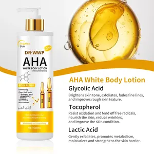 WWP Vegan White ning Body Lotion mit feuchtigkeit spendenden Aufhellung eigenschaften Pflegende, aufhellende, trockene Haut für den Außenhandel - Product Image 4