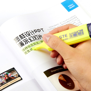 Chất lượng cao đầy màu sắc <span class=keywords><strong>Highlighter</strong></span> huỳnh quang Bút huỳnh quang 8 màu huỳnh quang Bút Đánh Dấu - Product Image 5