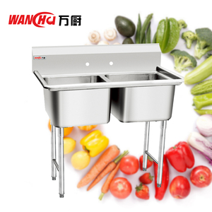 Hotel australiano e ristorante in acciaio inox doppia ciotola lavello da <span class=keywords><strong>cucina</strong></span> con rubinetto singolo stile con un foro - Product Image 5