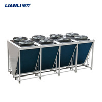 Tour de refroidissement à sec de type V LIANLI pour système de refroidissement par immersion des centres de données, refroidisseur à air à haute efficacité