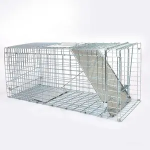 Foldable Wire Mesh Mouse Rat Hamster Rabbit Cat Skunk Fox Squirrel Animal Trap Cage