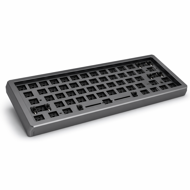 Custom CNC Machined Aluminum Mechanical Keyboard Case 60 65 75 Percent Layout Anodized Hot Swap Enthusiast DIY Build Housing Set