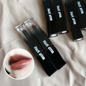 Hello Style Mineral Lipstick Black Wave Espejo hidratante Brillo de agua Blanqueamiento para estudiantes Brillo de labios sólido - Product Image 3
