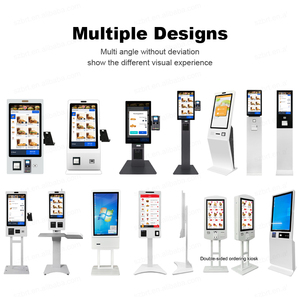 床置き型15.6インチ一体型ソフトウェアセルフサービスキオスクPOE Android決済キオスク（QRコードスキャナー、カメラ付き） - Product Image 3