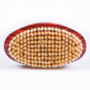 <strong>DM</strong> Hot Sales NEW Design Wood Handle Boar Bristle Men's <strong>Beard</strong> Brush DS-DR3156 Shaving Tool for Men's Grooming - Product Image 4