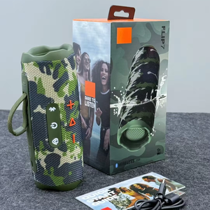 Altavoz Deportivo BT <span class=keywords><strong>Flip</strong></span> 7 de Alta Calidad, Subwoofer Portátil Inalámbrico con Bajos, Resistente al Agua, <span class=keywords><strong>Boombox</strong></span> USB con Batería Flip7 - Product Image 1