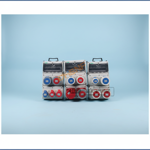 <span class=keywords><strong>Caja</strong></span> de Distribución de Energía Eléctrica Industrial CHENF, <span class=keywords><strong>Caja</strong></span> de Interruptores de 32A, 6 Tomas de Corriente 220V/380V, IP67 Impermeable <span class=keywords><strong>y</strong></span> a Prueba de Polvo, CE - Product Image 6