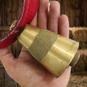 Nuevas campanas medianas de latón para arroz, vaca, cabra, oveja, campana de vaca, equipo de ganado de alta calidad, cría de animales, campana de vaca de Metal - Product Image 3