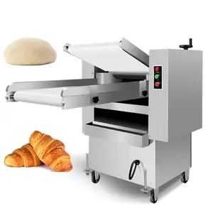 Automatic table top bakery croissant reversible dough sheeter\/Automatic table top bakery croissant reversible dough sheete