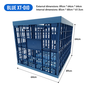 Panier en plastique pliable et empilable épaissi pour le transport de marchandises - Product Image 5